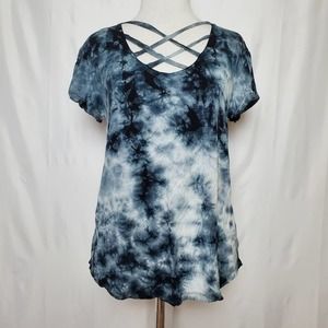 American Eagle Tie Dye Acid Wash Tee SZ XS